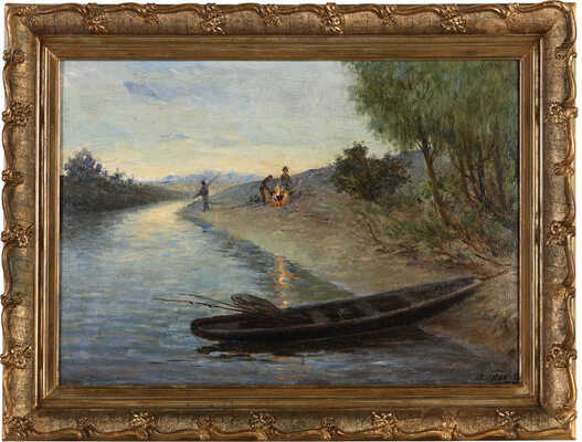 Попов Вениамин Николаевич. Ночная рыбалка в Карелии